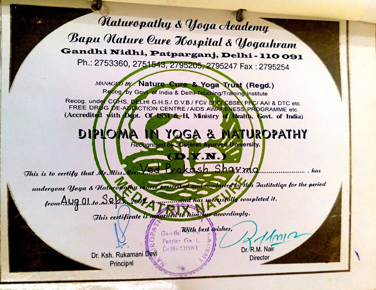 Certificate 3